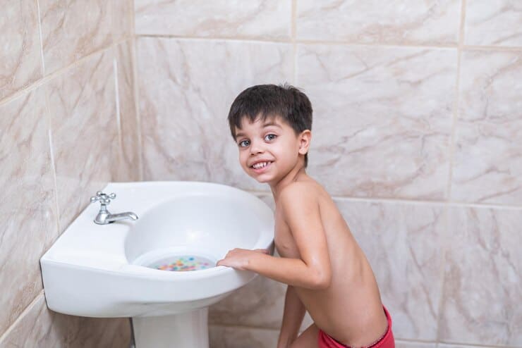 Toilet Training A Boy