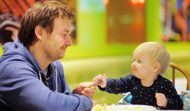 Baby Ramsay Tries Food for the First Time