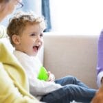 Baby talking