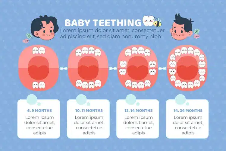 brushing infant tongue