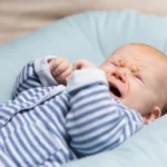 Baby cries in sleep